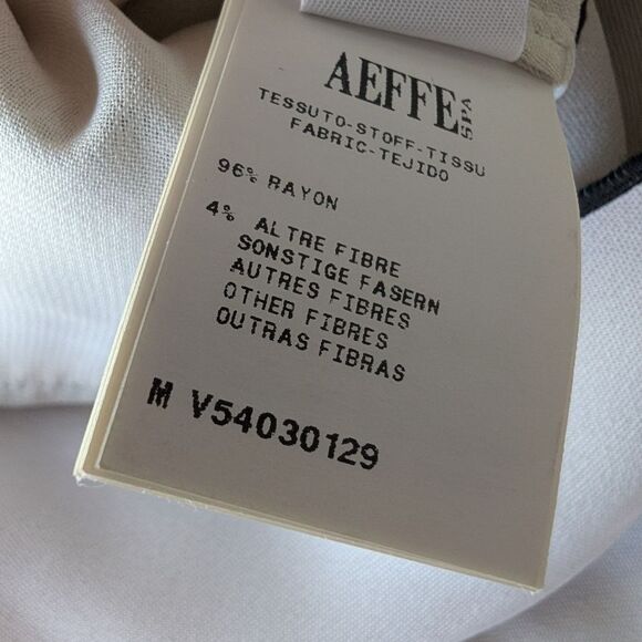 NWT Alberta Ferretti Ecru Sheath Trimmed Midi Dress US8 - Picture 11 of 16